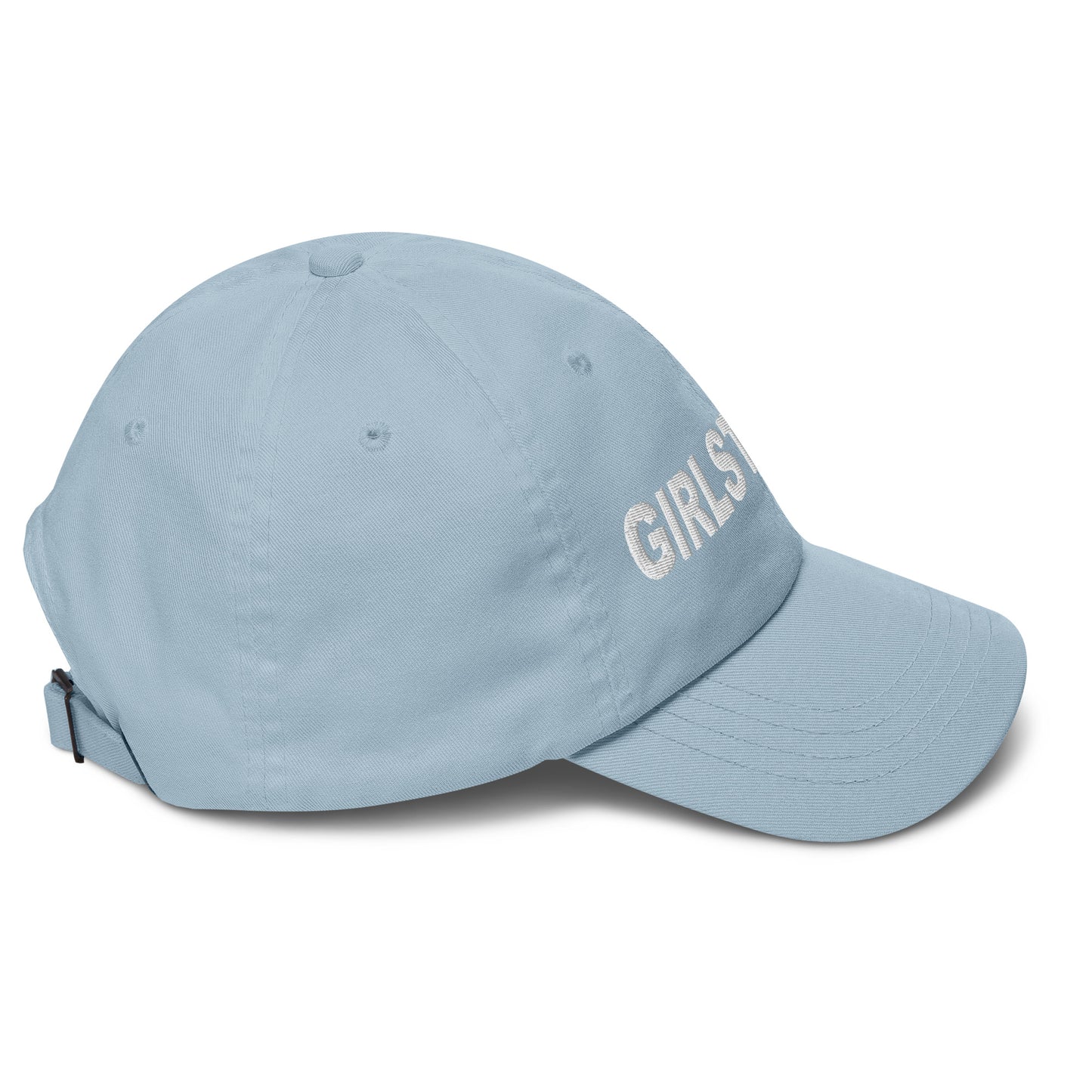 ELEVATED BASICS, BLACK BASEBALL CAP GIRLSTRONG AVAILABLE IN 12 COLORS