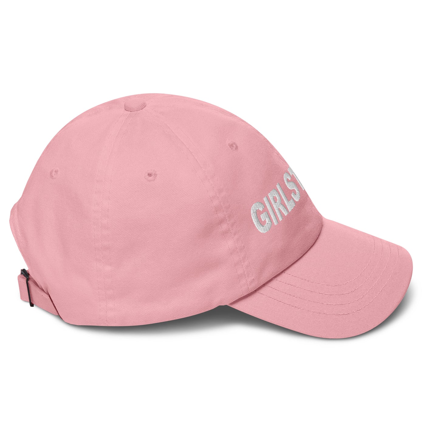ELEVATED BASICS, BLACK BASEBALL CAP GIRLSTRONG AVAILABLE IN 12 COLORS