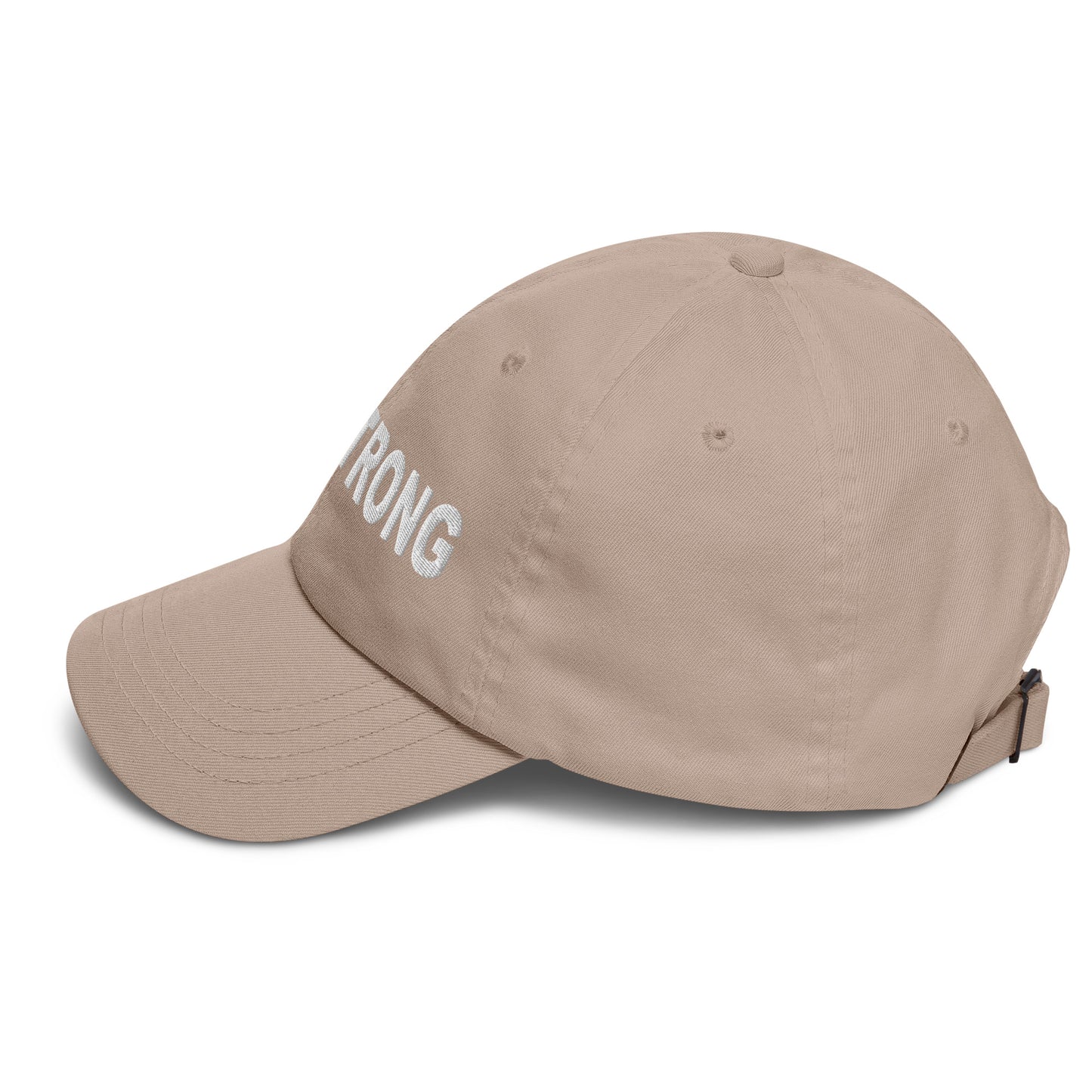 ELEVATED BASICS, BLACK BASEBALL CAP GIRLSTRONG AVAILABLE IN 12 COLORS