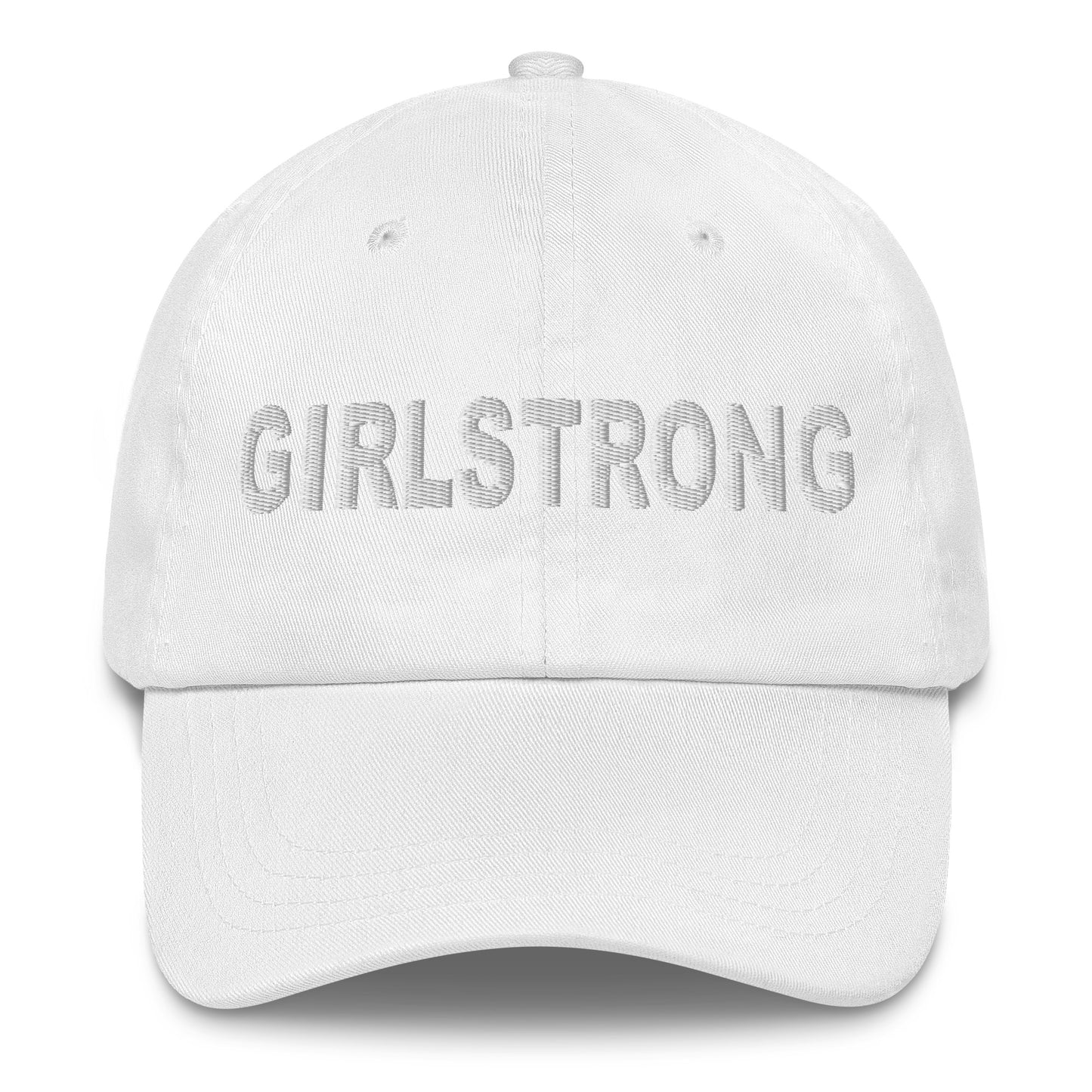 ELEVATED BASICS, BLACK BASEBALL CAP GIRLSTRONG AVAILABLE IN 12 COLORS