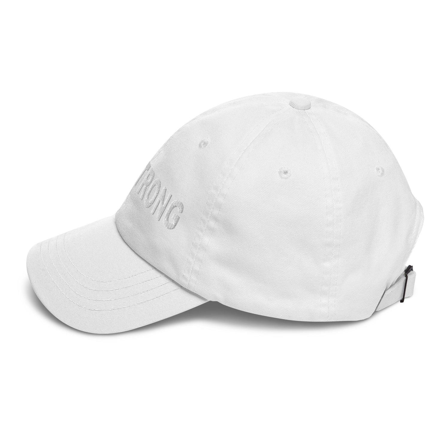 ELEVATED BASICS, BLACK BASEBALL CAP GIRLSTRONG AVAILABLE IN 12 COLORS