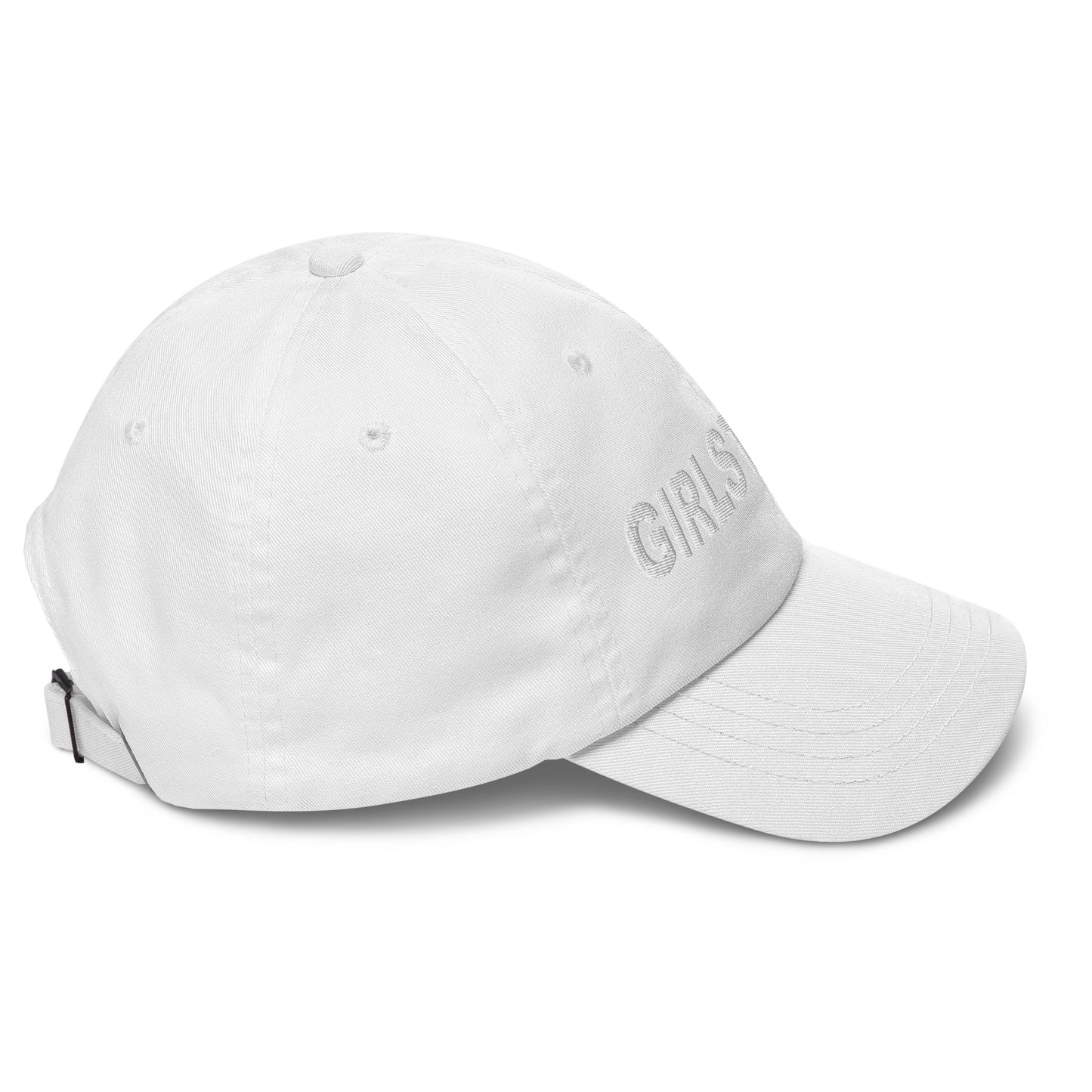 ELEVATED BASICS, BLACK BASEBALL CAP GIRLSTRONG AVAILABLE IN 12 COLORS