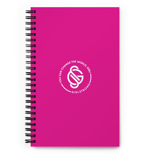 GIRLSTRONG Journal Spiral notebook