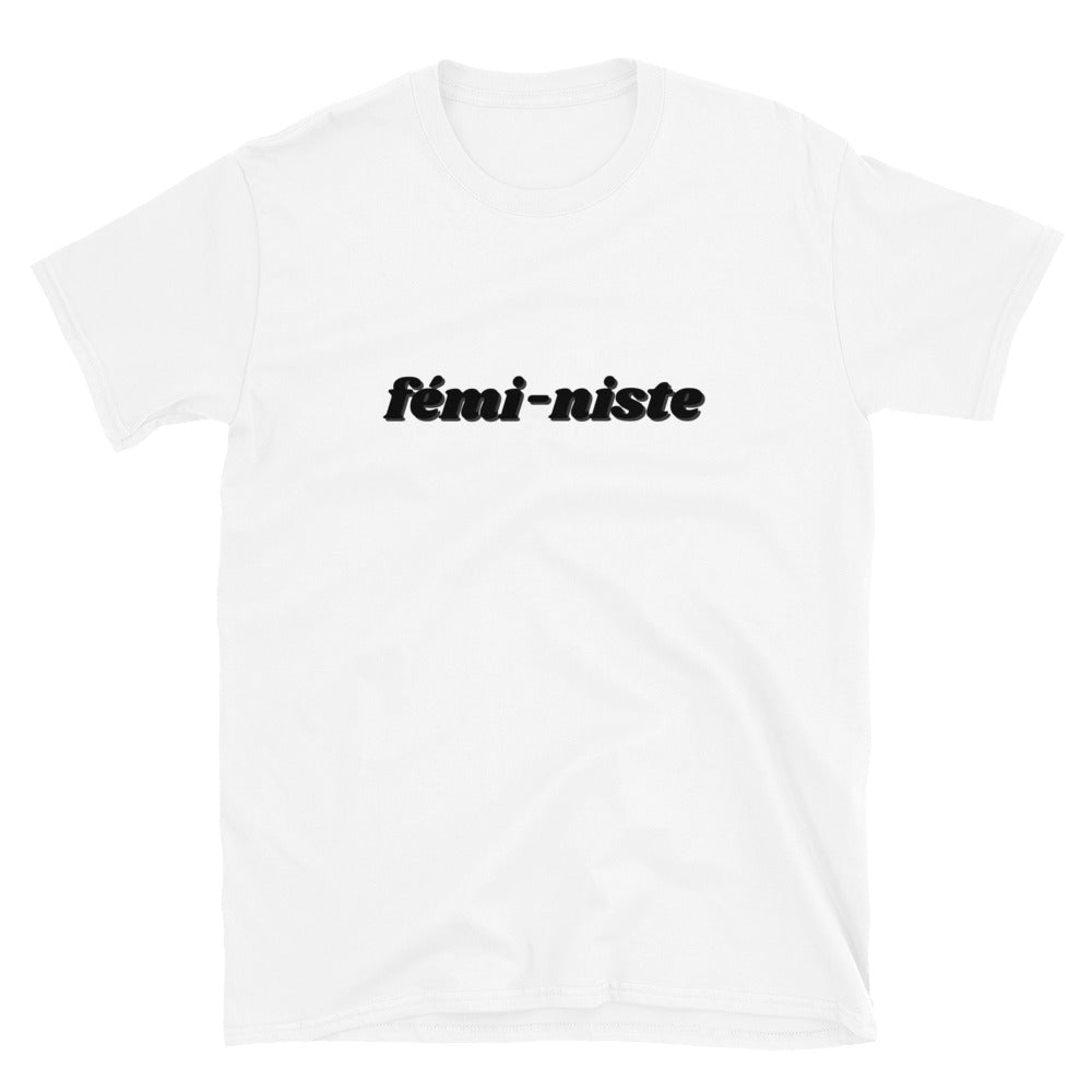 THE ESSENTIAL BOYFRIEND TEE WHITE: FEMI-NISTE