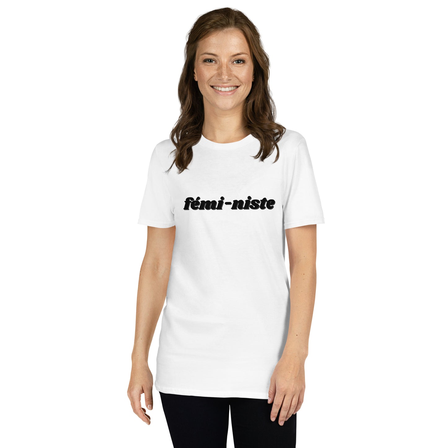 THE ESSENTIAL BOYFRIEND TEE WHITE: FEMI-NISTE