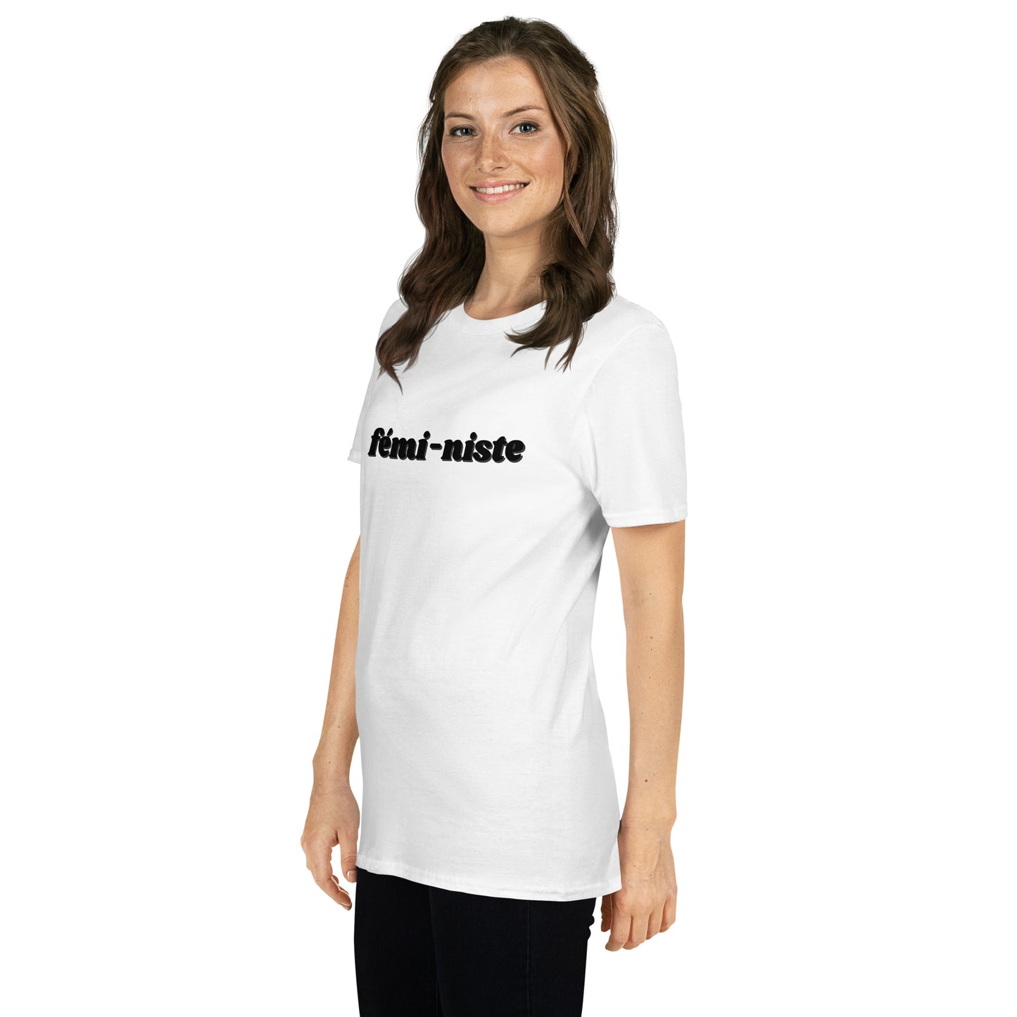 THE ESSENTIAL BOYFRIEND TEE WHITE: FEMI-NISTE