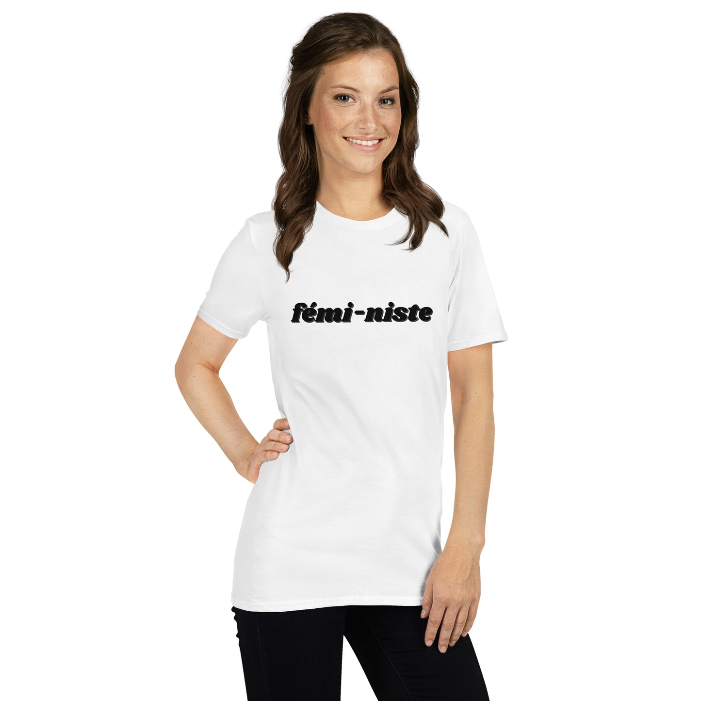 THE ESSENTIAL BOYFRIEND TEE WHITE: FEMI-NISTE
