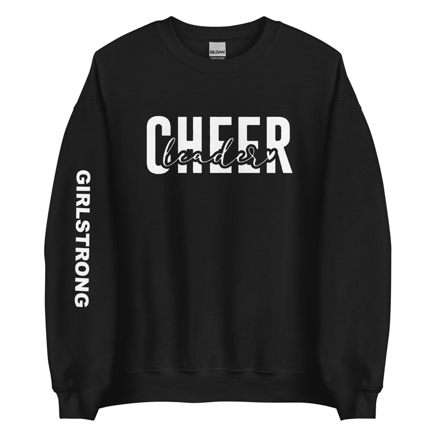 THE ESSENTIAL UNISEX SWEATSHIRT BLACK CHEER LEADER