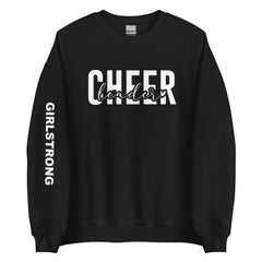 THE ESSENTIAL UNISEX SWEATSHIRT BLACK CHEER LEADER