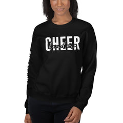 THE ESSENTIAL UNISEX SWEATSHIRT BLACK CHEER LEADER