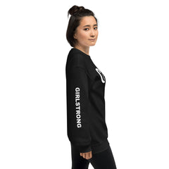 THE ESSENTIAL UNISEX SWEATSHIRT BLACK CHEER LEADER