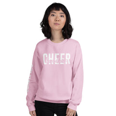 THE ESSENTIAL UNISEX SWEATSHIRT PINK CHEER LEADER