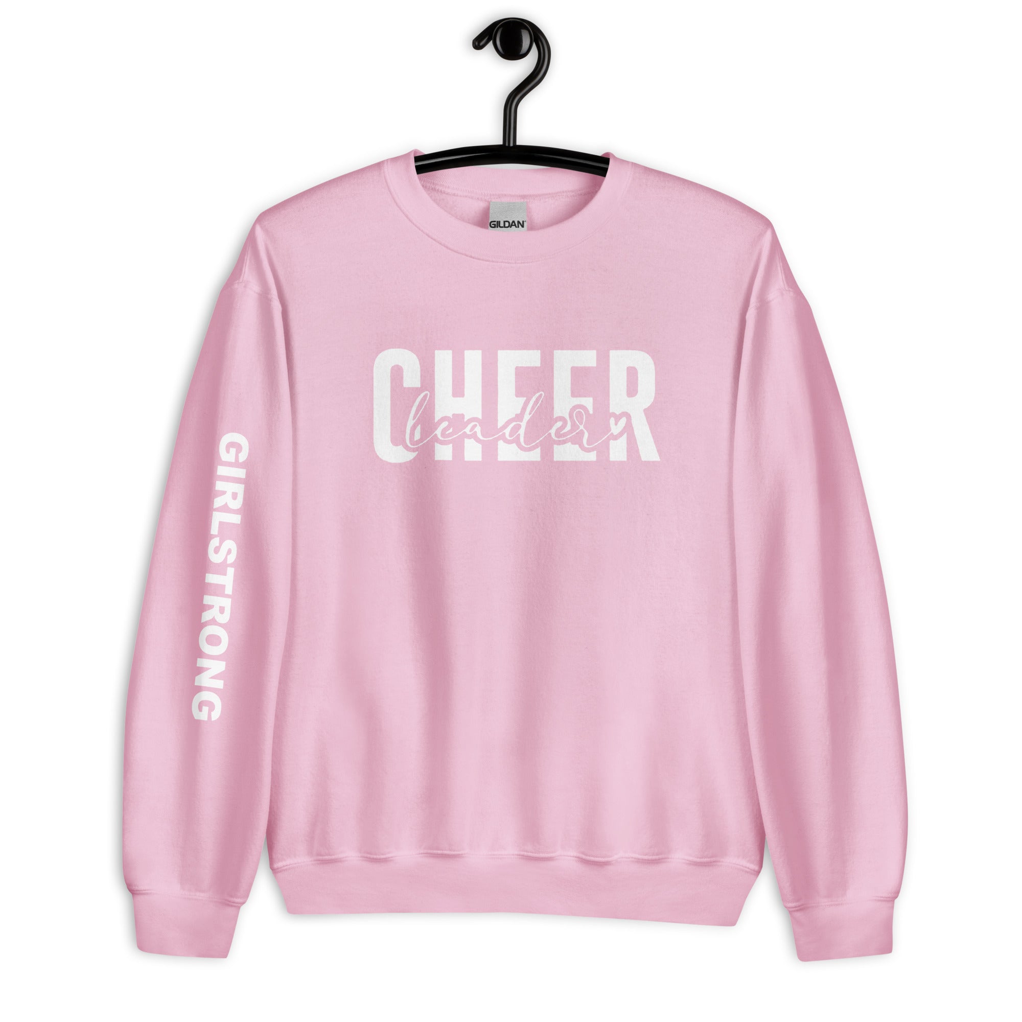 THE ESSENTIAL UNISEX SWEATSHIRT PINK CHEER LEADER