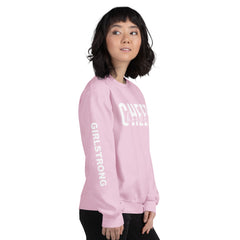 THE ESSENTIAL UNISEX SWEATSHIRT PINK CHEER LEADER