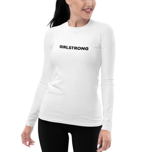 UPF 50 LONG SLEEVES RASHGUARD WHITE
