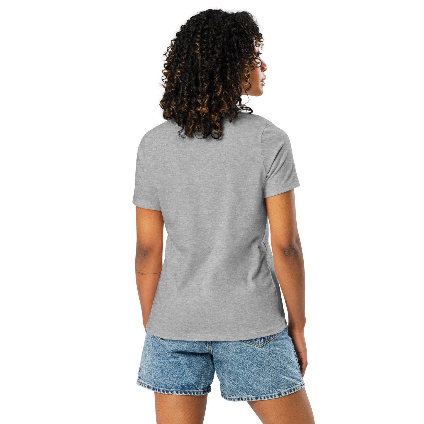 PERFECT FEMME FIT RELAXED TEE ATHLETIC GREY