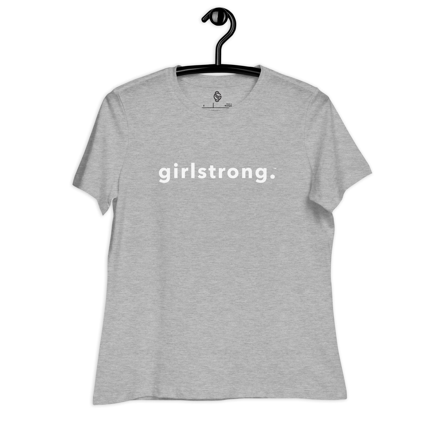 PERFECT FEMME FIT RELAXED TEE ATHLETIC GREY