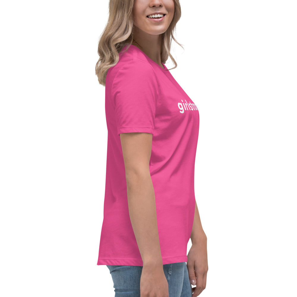 GIRLS ON THE RUN, PERFECT FEMME FIT RELAXED TEE