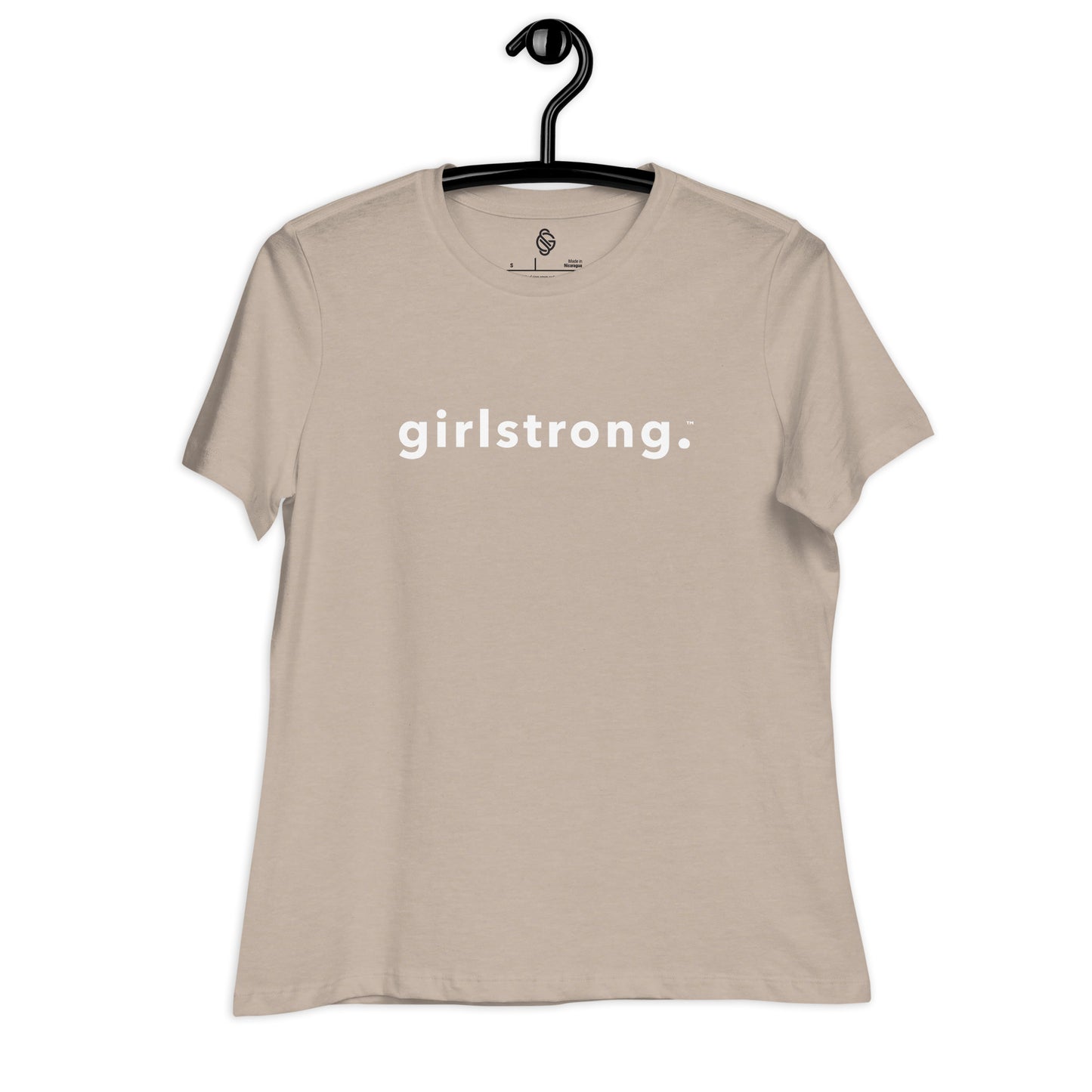 PERFECT FEMME FIT RELAXED TEE HEATHER STONE