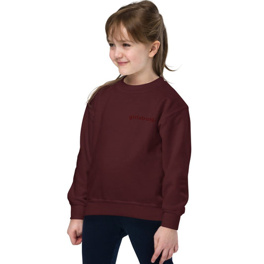 EVERYDAY GIRLSTRONG SWEATSHIRT CRIMSON