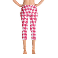 ELEVATED ESSENTIALS, THE PERFECT CAPRI RED HOUNDSTOOTH
