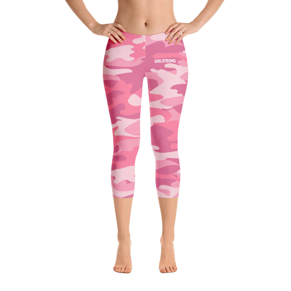 Fashionable camo patterned leggings for women-girlstronginc.com