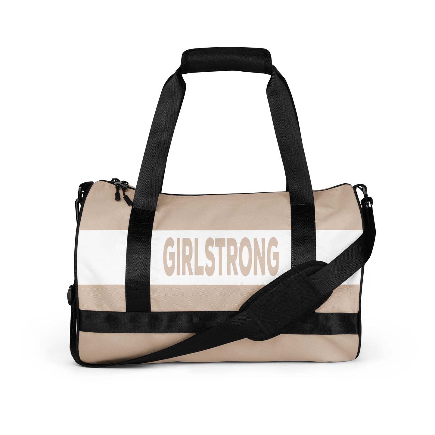 Stylish all-over print gym bag for girls-girlstronginc.com