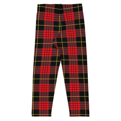 ELEVATED ESSENTIALS, THE PERFECT KID'S LEGGING VINTAGE PLAID RED AND BLACK