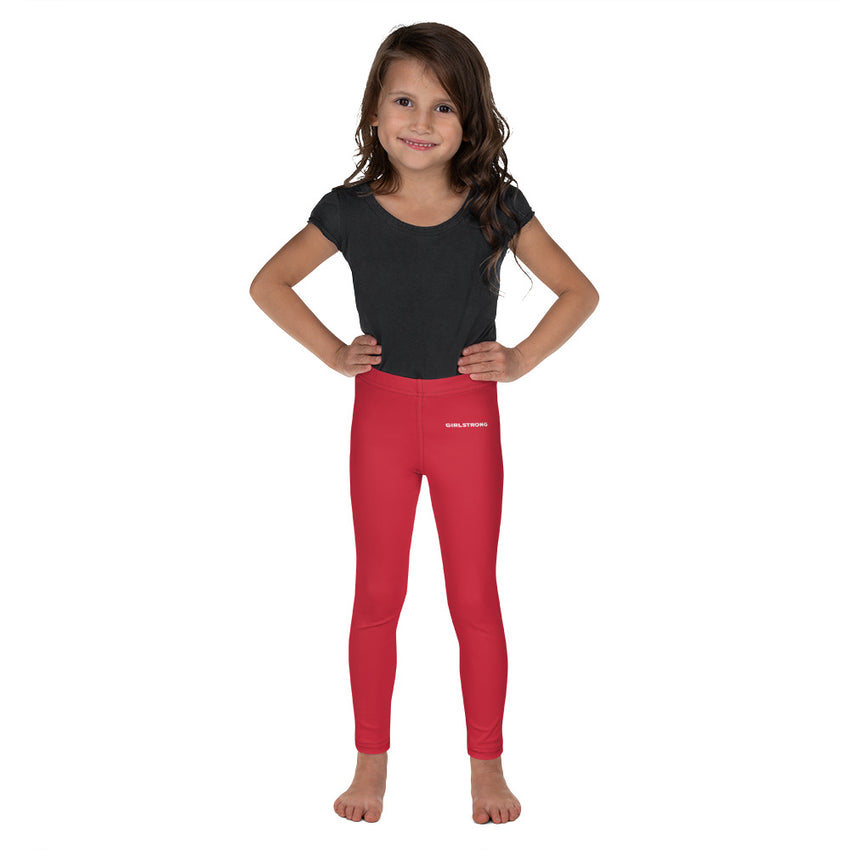 Girls plain color leggings - Trendy and fashionable-girlstronginc.com