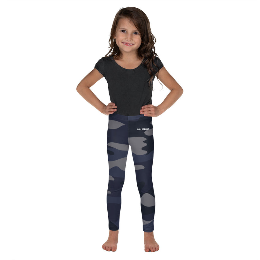 High-quality girl’s leggings in camo print-girlstronginc.com