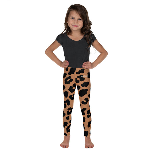 Trendy girls leggings with animal pattern-girlstronginc.com