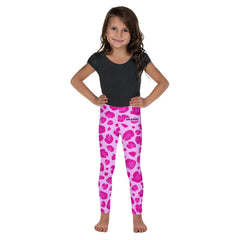 Comfortable girls leggings in leopard animal pattern-girlstronginc.com