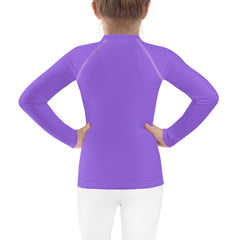 WATERSIDE UPF LONG SLEEVES KID'S VAYDA VIOLET RASH GUARD