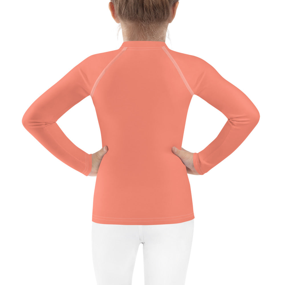 UPF 50 RASHGUARD FLORIDA GIRL ORANGE