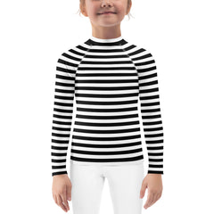 Waterside UPF Long Sleeves Kid's Rash Guard - Summer Swimwear -girlstronginc.com