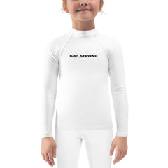 Kid's Rash Guard for Water Activities - Waterside UPF Long Sleeves -girlstronginc.com