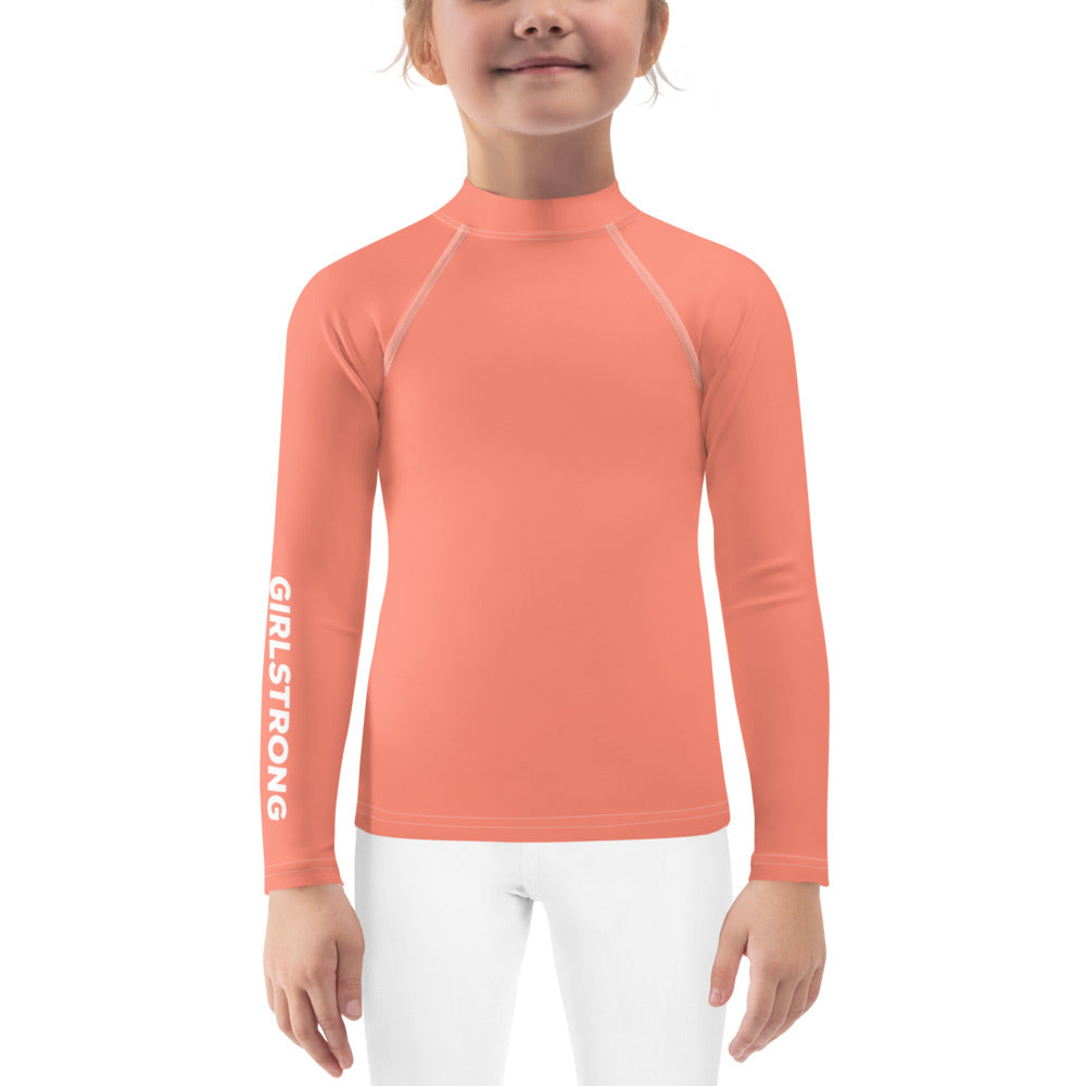 Waterside UPF Long Sleeves Kid's Rash Guard For Beach Play -girlstronginc.com