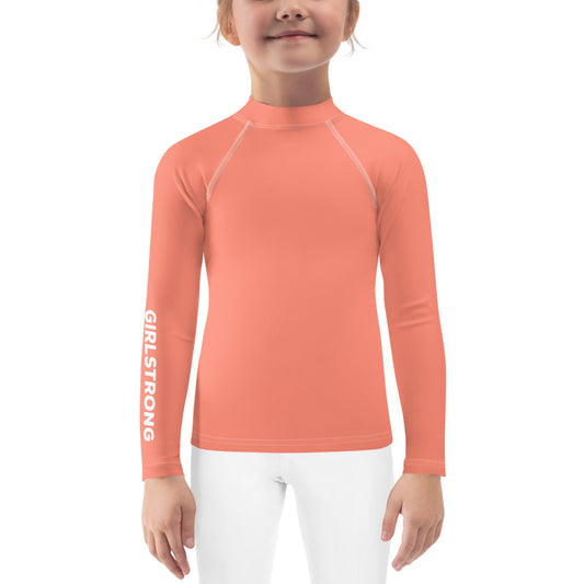 Waterside UPF Long Sleeves Kid's Rash Guard For Beach Play -girlstronginc.com
