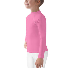 WATERSIDE UPF LONG SLEEVES KID'S MILA PINK RASH GUARD