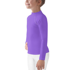 WATERSIDE UPF LONG SLEEVES KID'S VAYDA VIOLET RASH GUARD