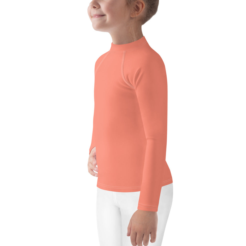 UPF 50 RASHGUARD FLORIDA GIRL ORANGE