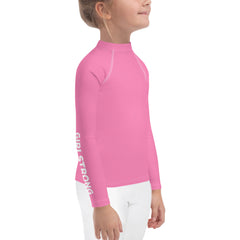 WATERSIDE UPF LONG SLEEVES KID'S MILA PINK RASH GUARD
