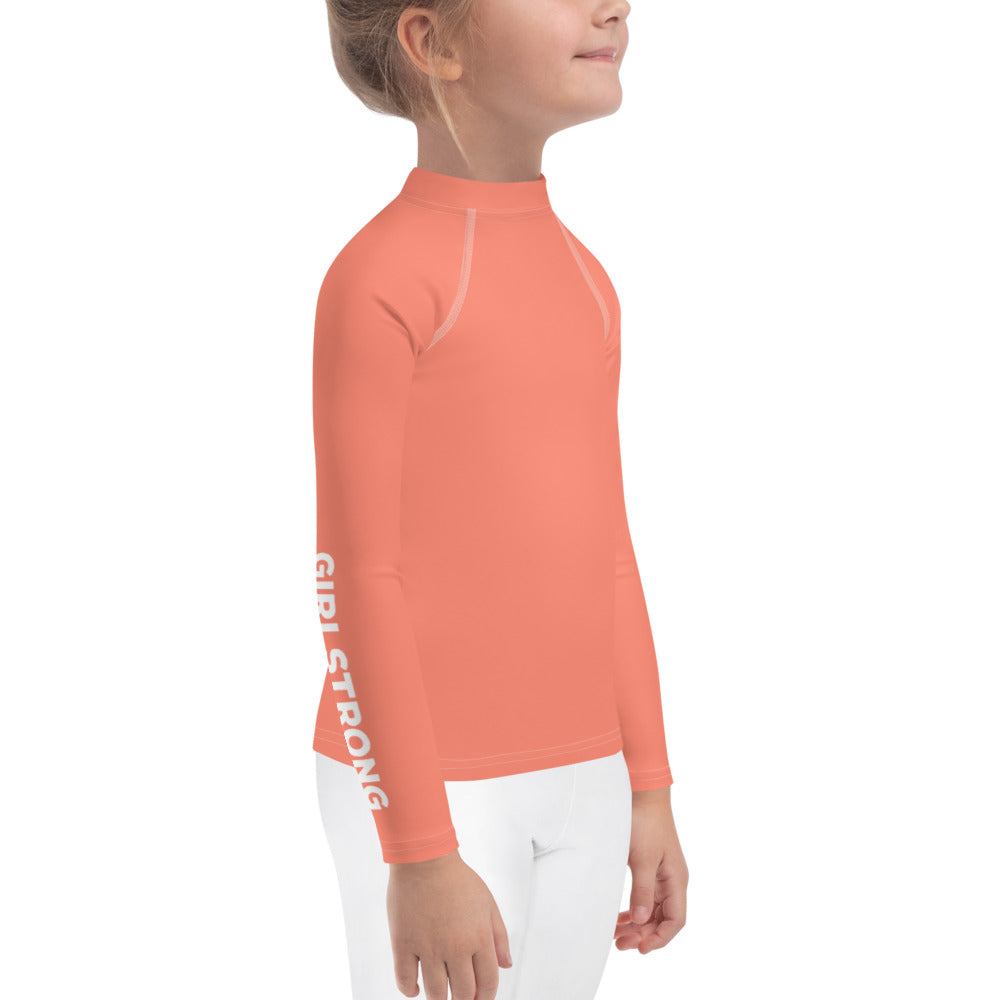 UPF 50 RASHGUARD FLORIDA GIRL ORANGE
