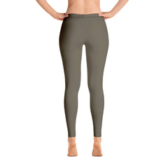 ELEVATED ESSENTIALS, THE PERFECT LEGGING ARMY GREEN