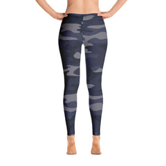 ELEVATED ESSENTIALS, THE PERFECT LEGGING NAVY CAMO