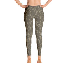 ELEVATED ESSENTIALS, THE PERFECT LEGGING ARMY GREEN GIRLSTRONG