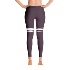 ELEVATED ESSENTIALS, THE PERFECT LEGGING THIGH HIGH WINE