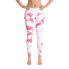 Trendy women's printed leggings in vibrant colors-girlstronginc.com