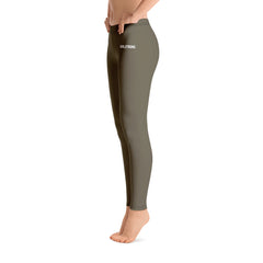 ELEVATED ESSENTIALS, THE PERFECT LEGGING ARMY GREEN