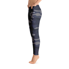 ELEVATED ESSENTIALS, THE PERFECT LEGGING NAVY CAMO